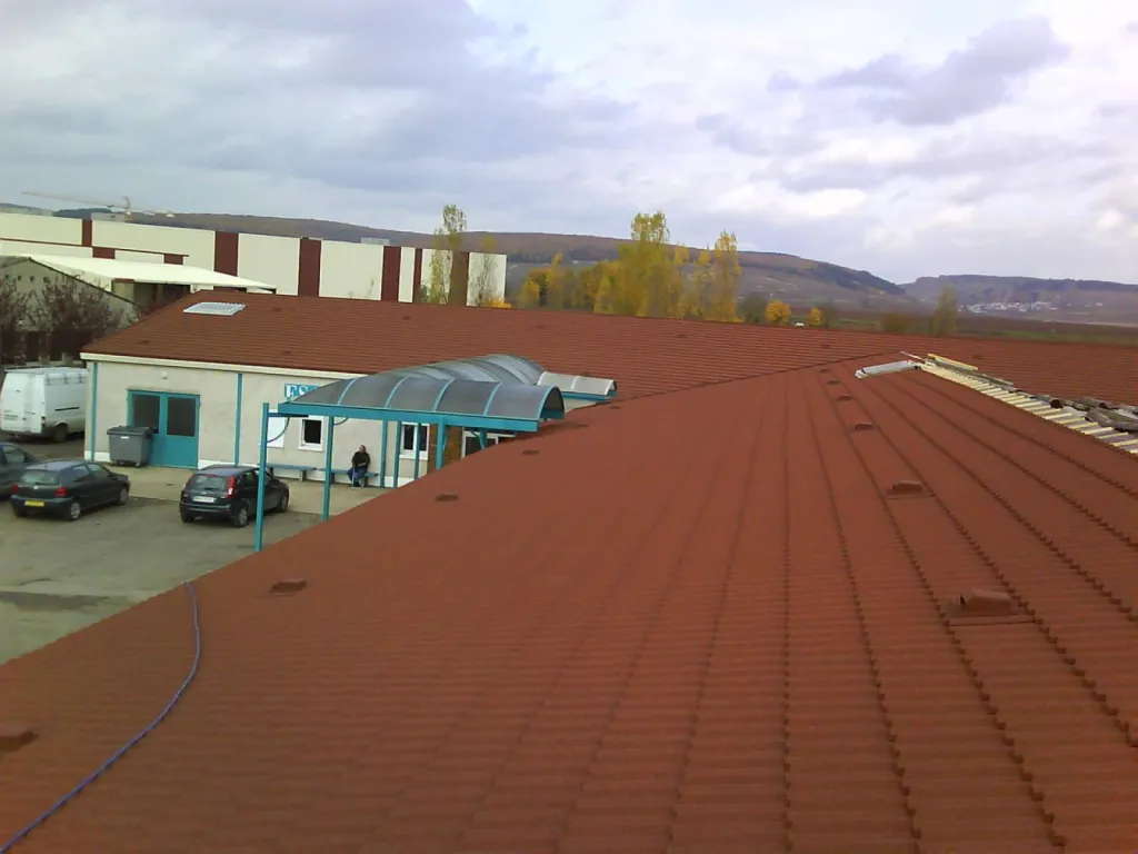 Rénovation d'une toiture fibro-ciment en tuiles GERARD CLASSIC