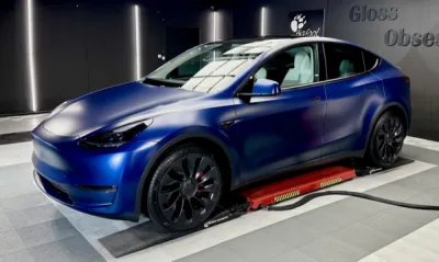 Comment protéger sa Tesla model Y neuve des impacts et agressions quotidiennes. préserver sa peinture contre le vieillissement avec un film de protection XPEL 