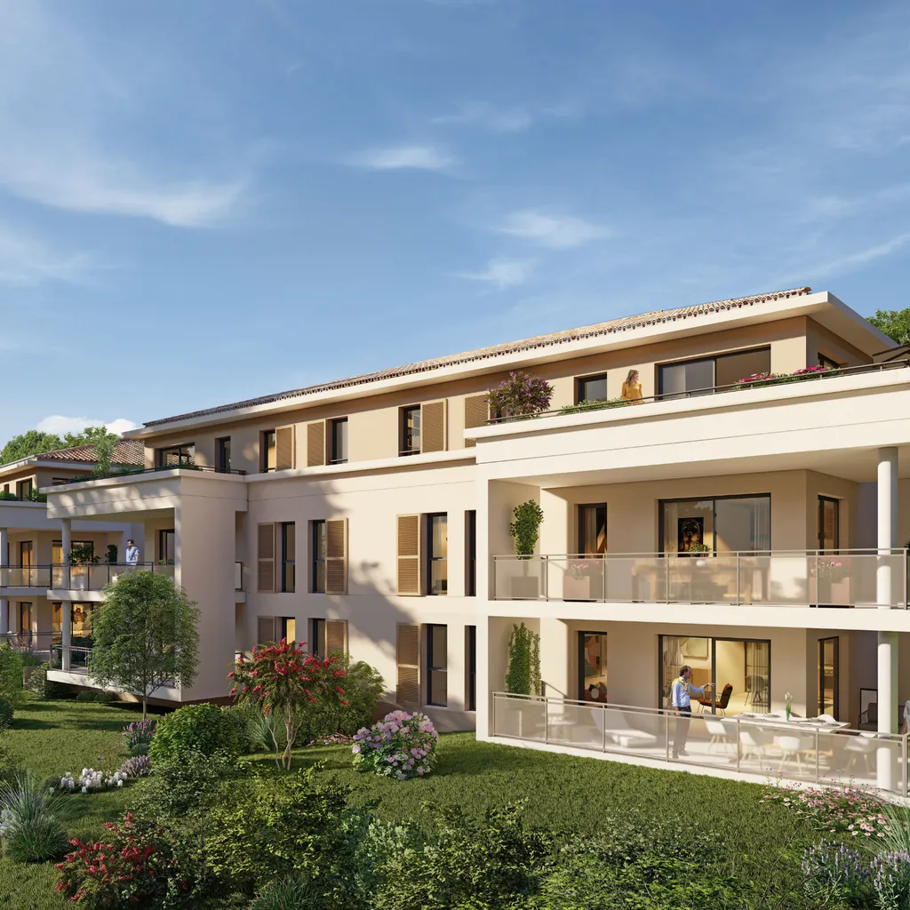 Programme immobilier neuf à Aix-en-Provence – Appartements au cœur des Collines de Cuques
