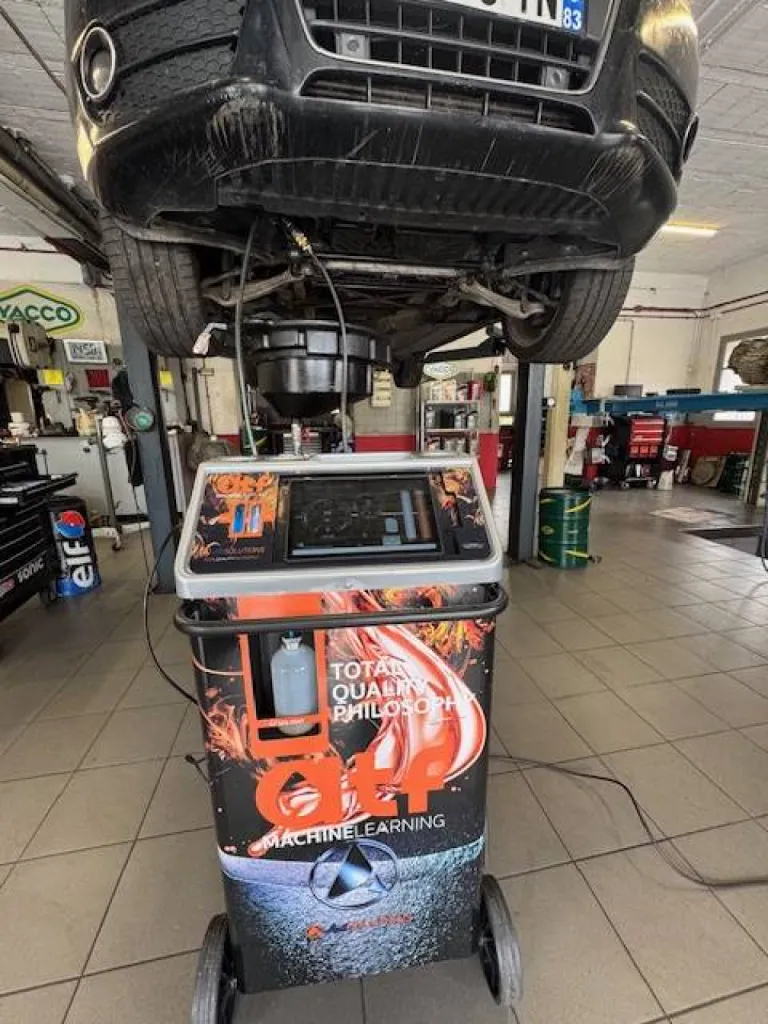 garage vidange boite auto avec rincage draguignan var