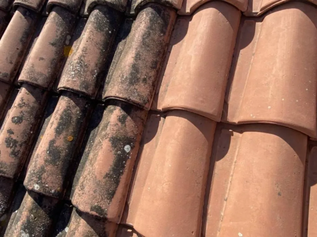 tuiles avec traitement en cours sur marignane