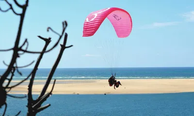 Parapente Arcachon  - Se rendre en bateau taxi à son vol en parapente sur la dune du Pilat