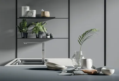 Faire installer une cuisine italienne de prestige avec îlot central à Cassis dans le 13