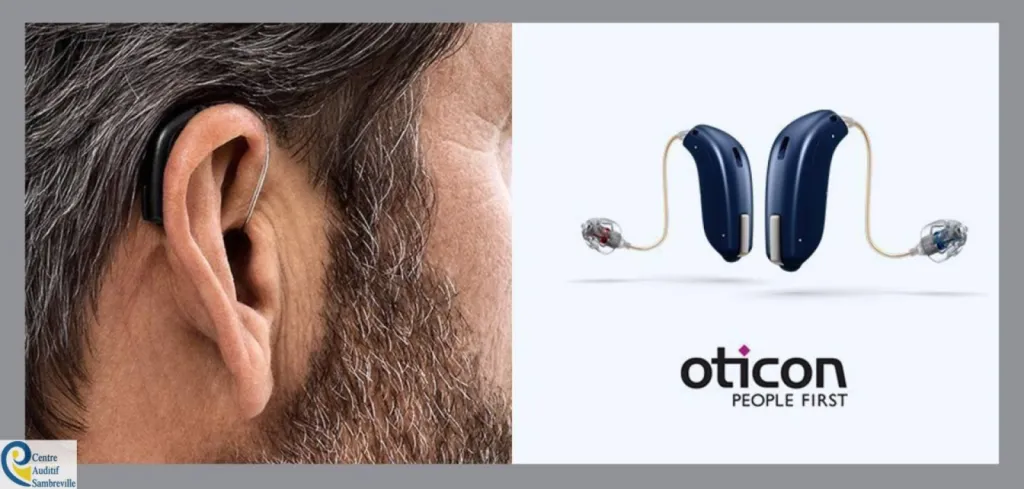 Contour d'oreille discret Oticon
