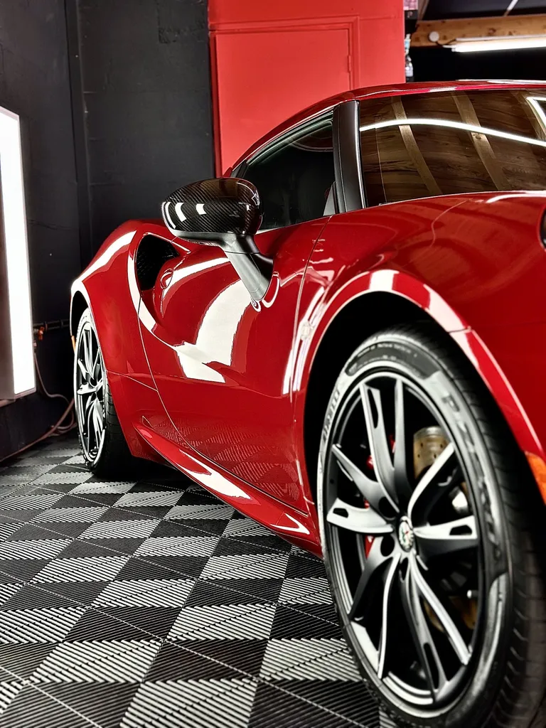 Film de protection carrosserie PPF Lyon DETAILING ouest lyonnais Alfa Roméo 4C