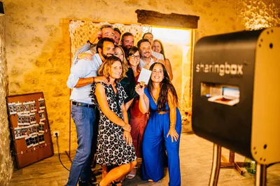 La borne photo, l'animation indispensable pour votre mariage ! Votre wedding planner à Bordeaux et en Gironde - David Vinso