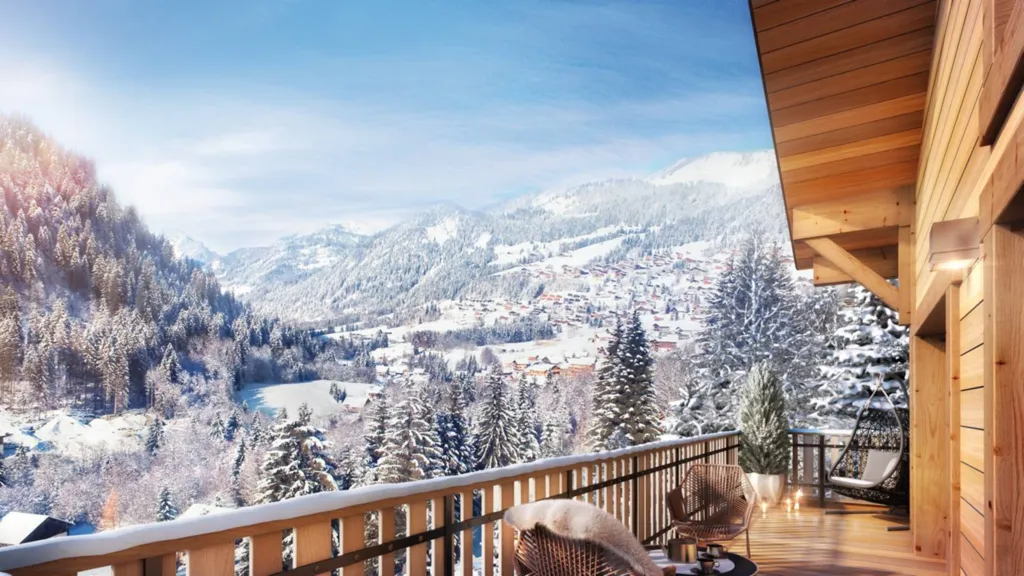 appartement avec terrasse à châtel