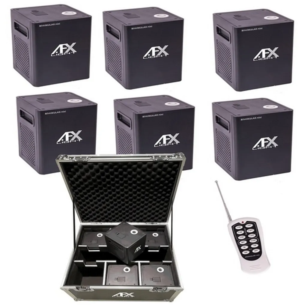 Pack de 6 machines à étincelles froide