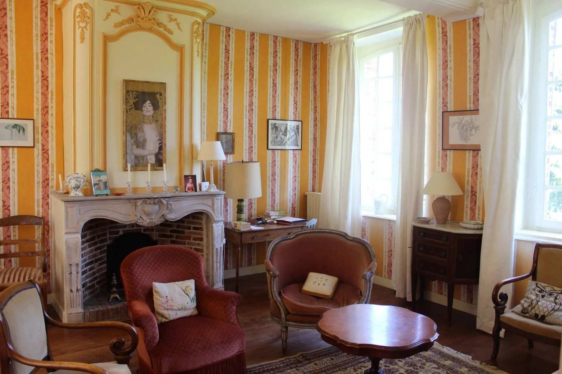 A vendre authentique demeure de caractère et son parc paysagé en Normandie 14