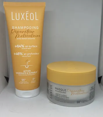 LUXEOL SHAMPOOING ET MASQUE ET REPARATEUR MOLECULAIRE PHARMACIE PANETTA 13012