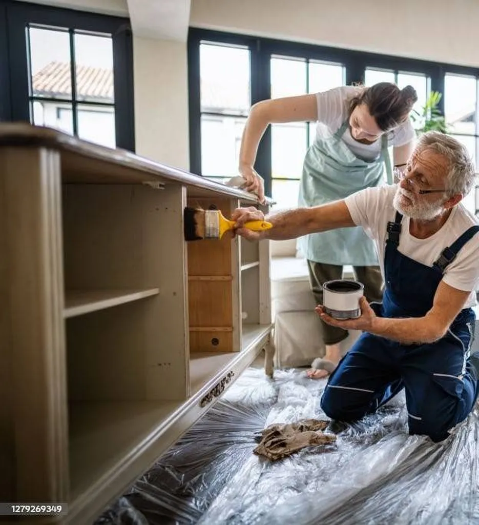 L'aérogommage, idéal pour le relooking de meubles