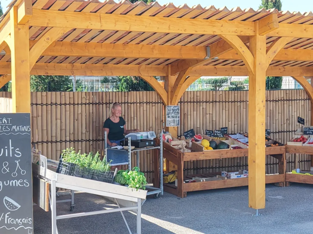 Construction sur mesure d’un abri bois de 7,5 m x 3 m à Ollioules (83190) : un projet à 8 000–10 000 € mené pour la Pépinière Valbray, 262 avenue Jean Monnet, par un artisan charpentier local expert