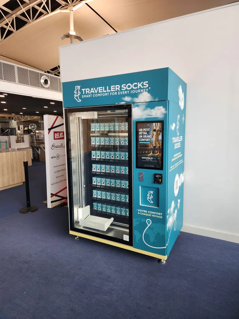 Distributeur automatique Magex France - Traveller Socks