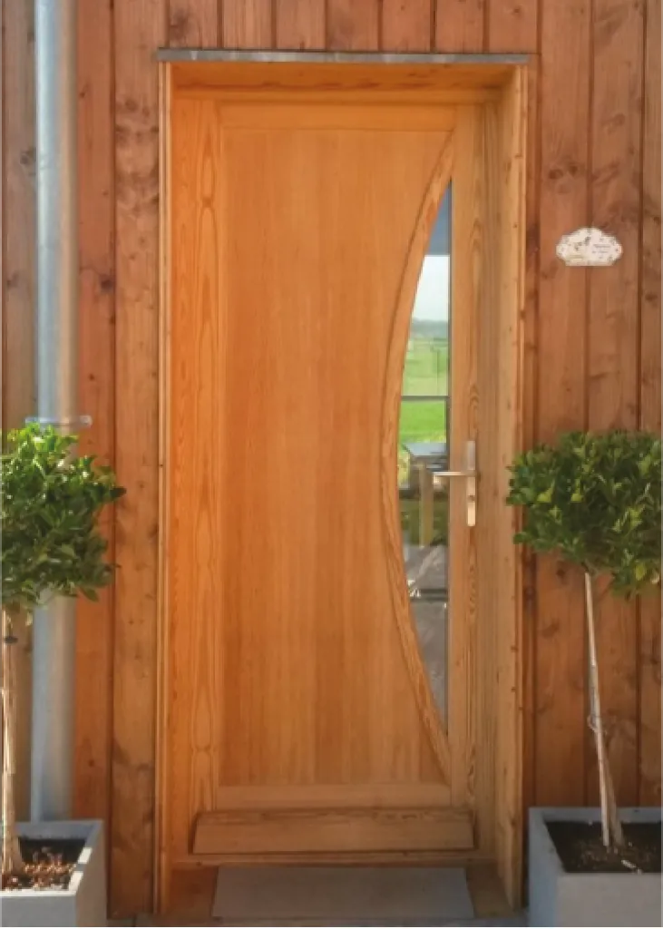 Porte d'Entrée Bois