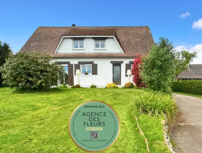 A vendre pavillon traditionnel de 194 m² habitables édifié sur 1800 m² de jardin sur la commune de LA HARENGERE 27370