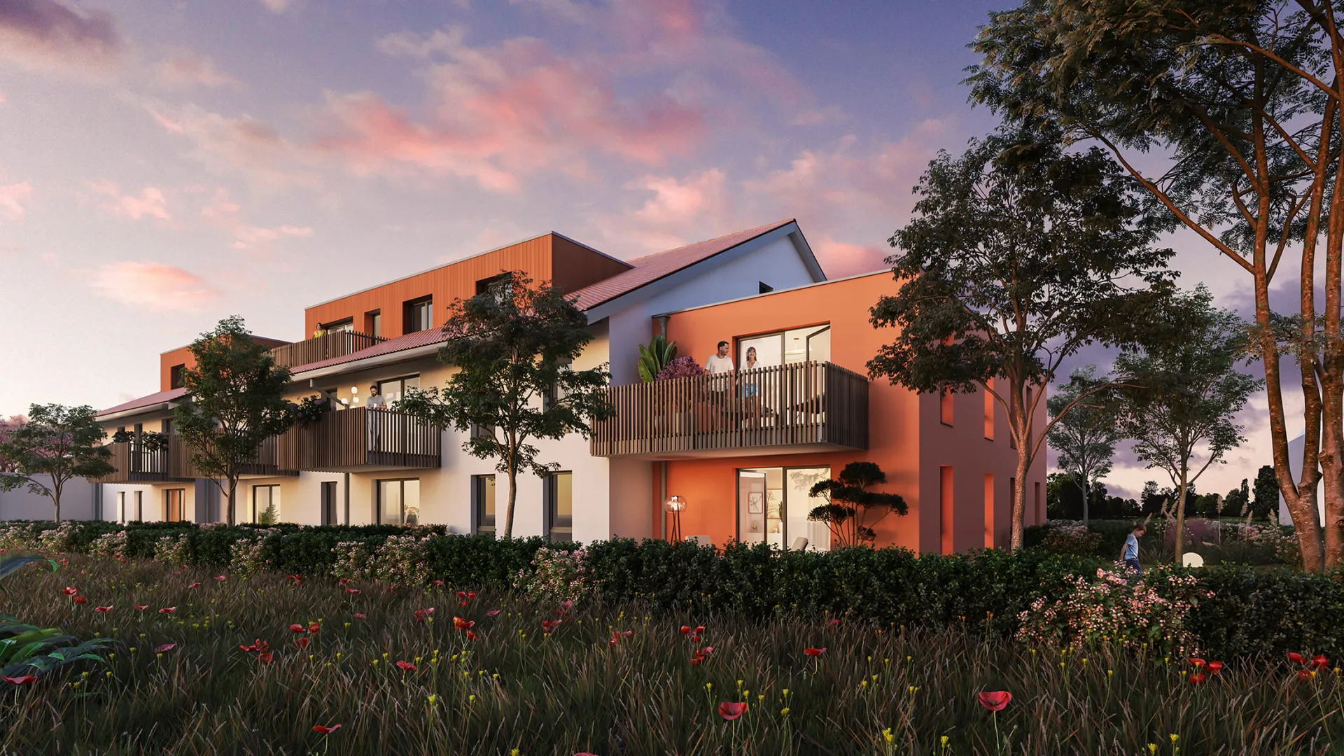 La résidence à Herrlisheim 