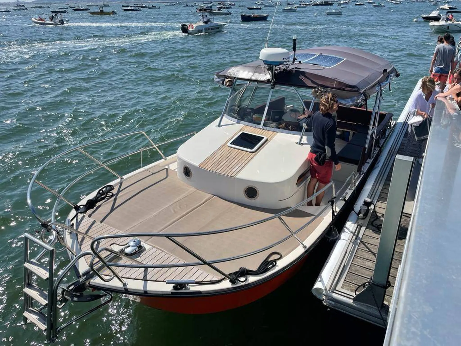 Location de bateau avec skipper au Cap Ferret
