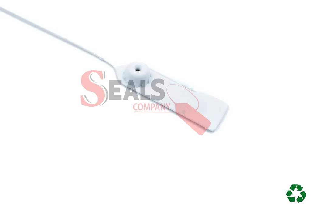 Scellé de sécurité réglable NEWBOXESEALS en polypropylène avec insert métallique et ouverture rapide