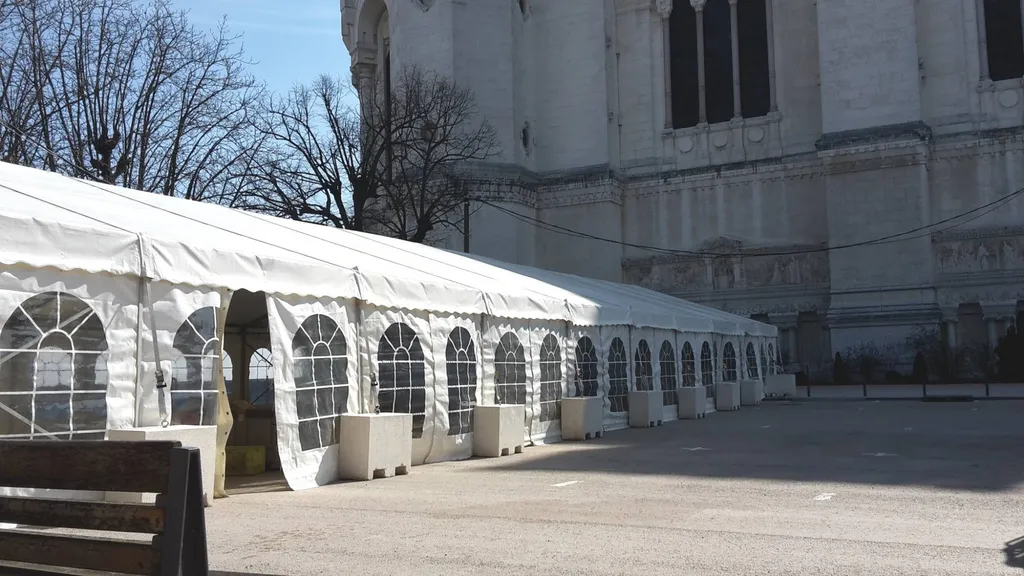 Présentation des futurs travaux de l'esplanade de Fourvière.