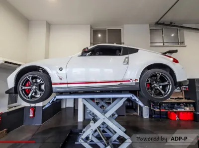 Installation échappement à clapet CENDE Nissan 370z Nismo | ADP Performance