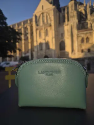 Porte-monnaie/cartes Lancaster en cuir disponible chez Evasion Eu