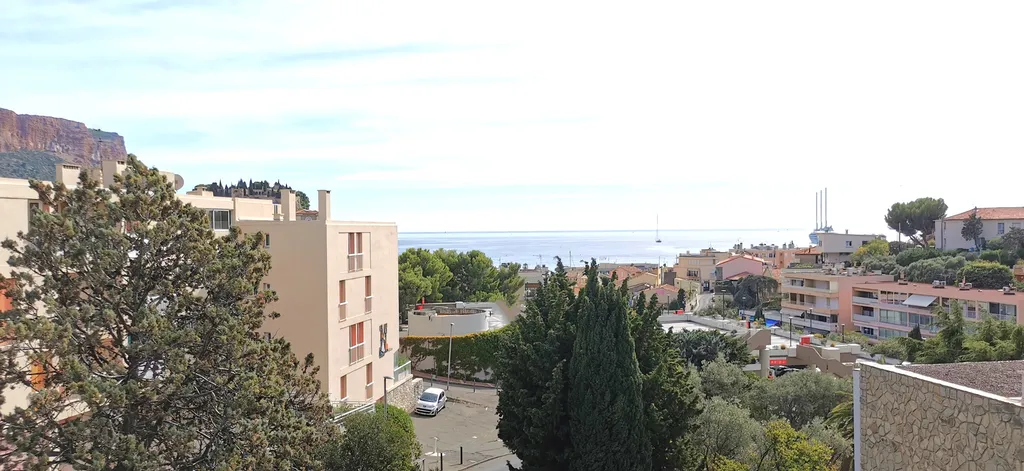 Vente appartement T2 Cassis vue mer