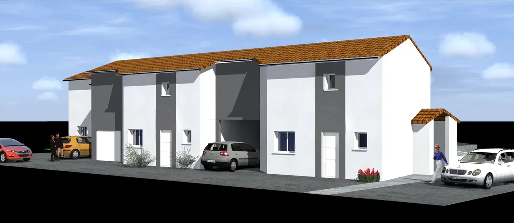 SEREZIN DU RHONE 69360 - 3 Lots Le Clos du Dauphiné