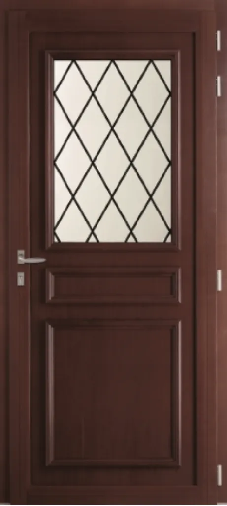 Porte d'Entrée Bois/Alu