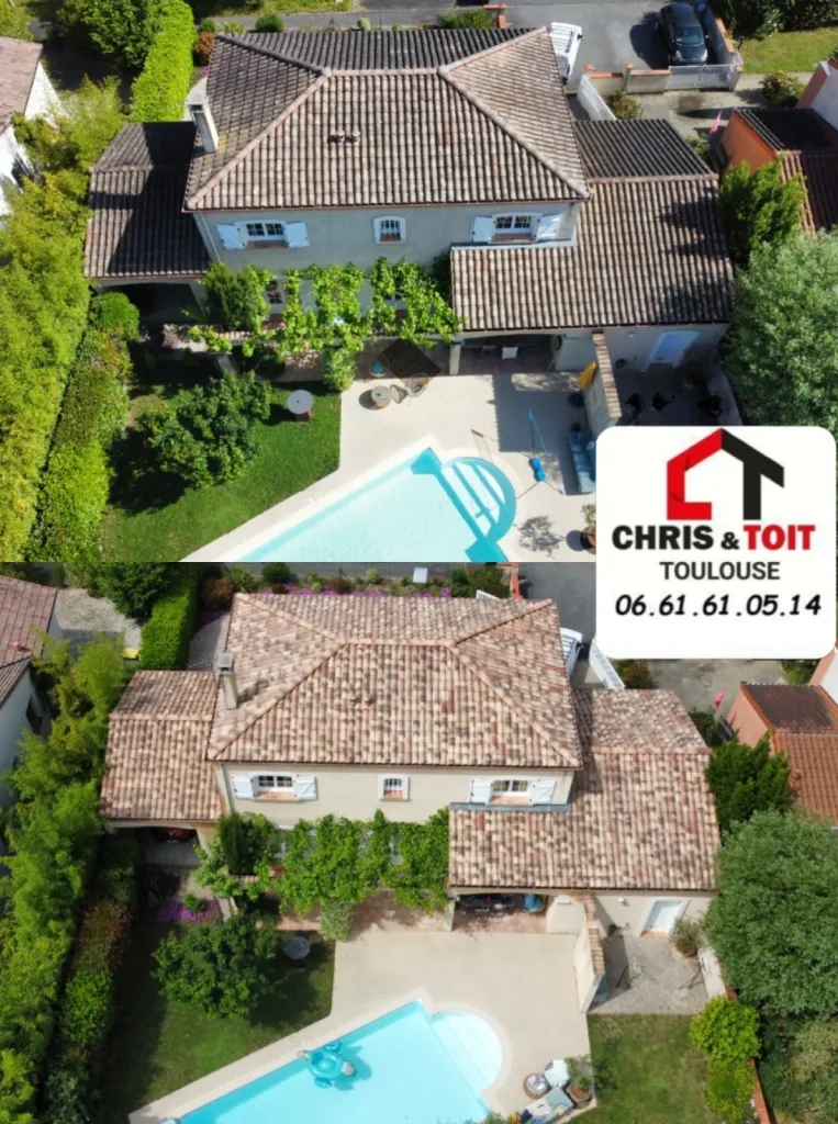 entreprise spécialisée pour nettoyage hydrofuge tuiles à lespinasse proche Toulouse