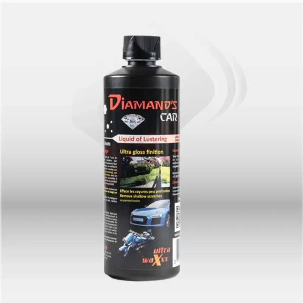 Liquide de lustrage professionnel utilisé pour finition et brillance carrosserie automobile en atelier de detailing à Mont-de-Marsan, Landes (40), Nouvelle-Aquitaine et disponible partout en France