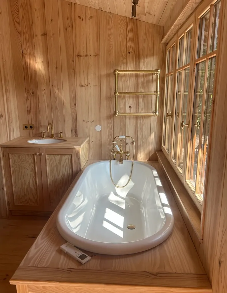 Réfection d'une salle de bain au Cap-Ferret.