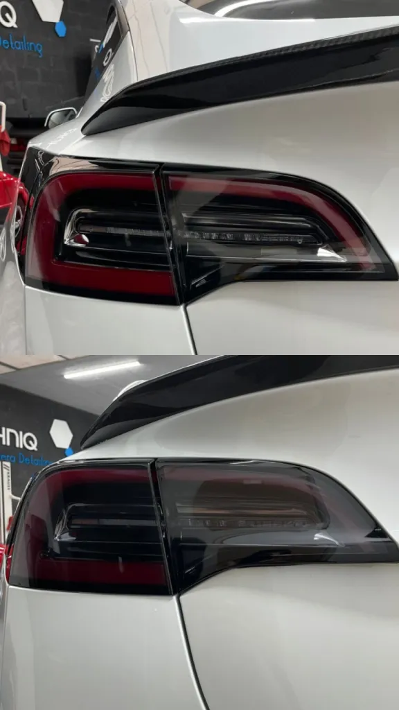 Film teinté Tesla Model 3 à Cannes 