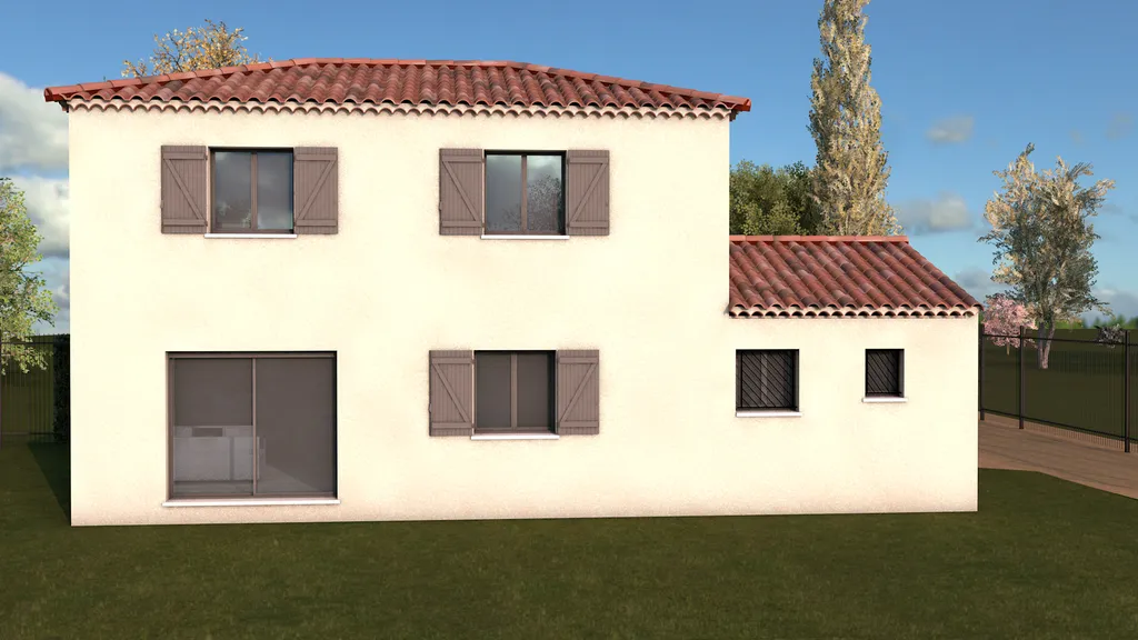 construction d'une maison avec garage dans le Var