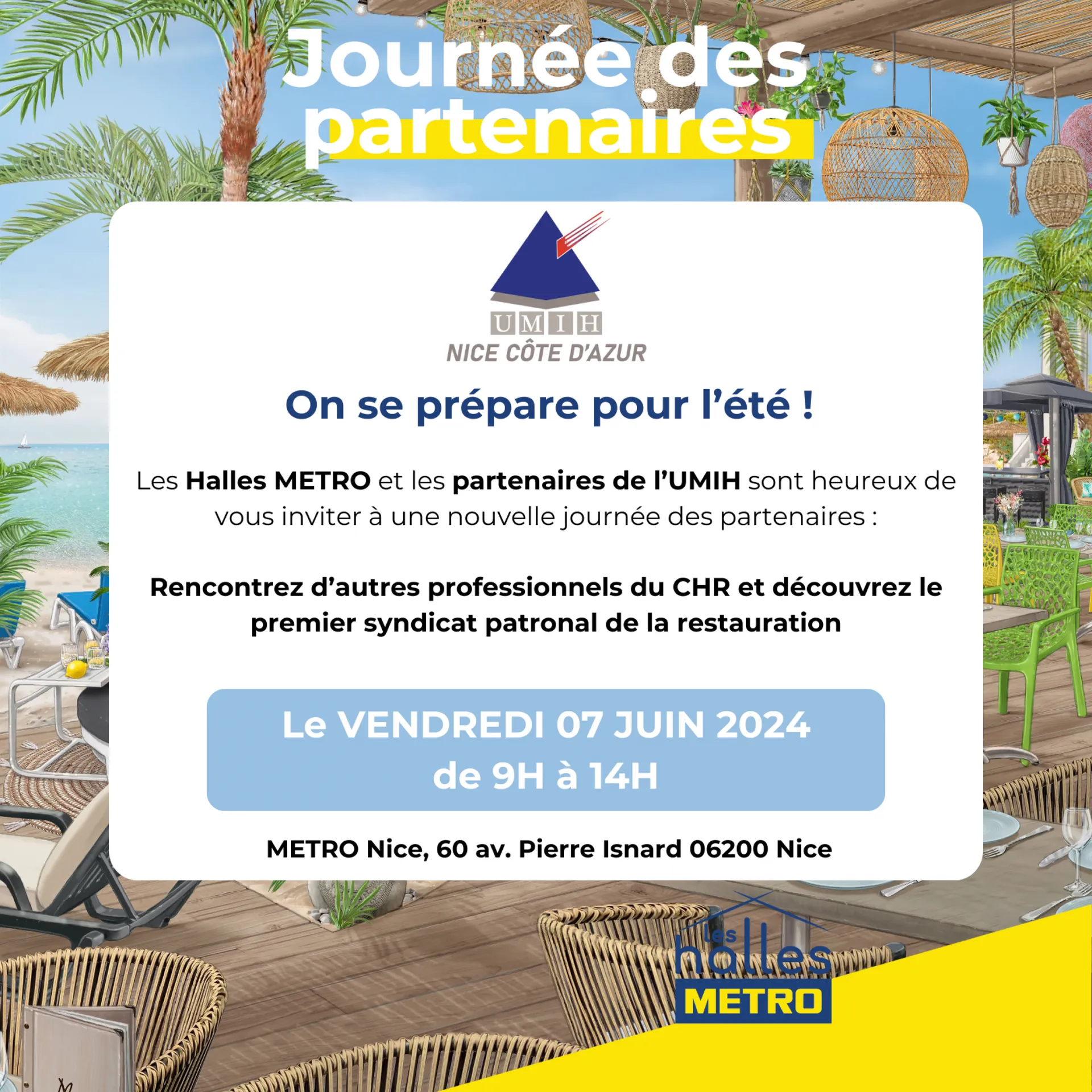 Affiche Journée des Partenaires