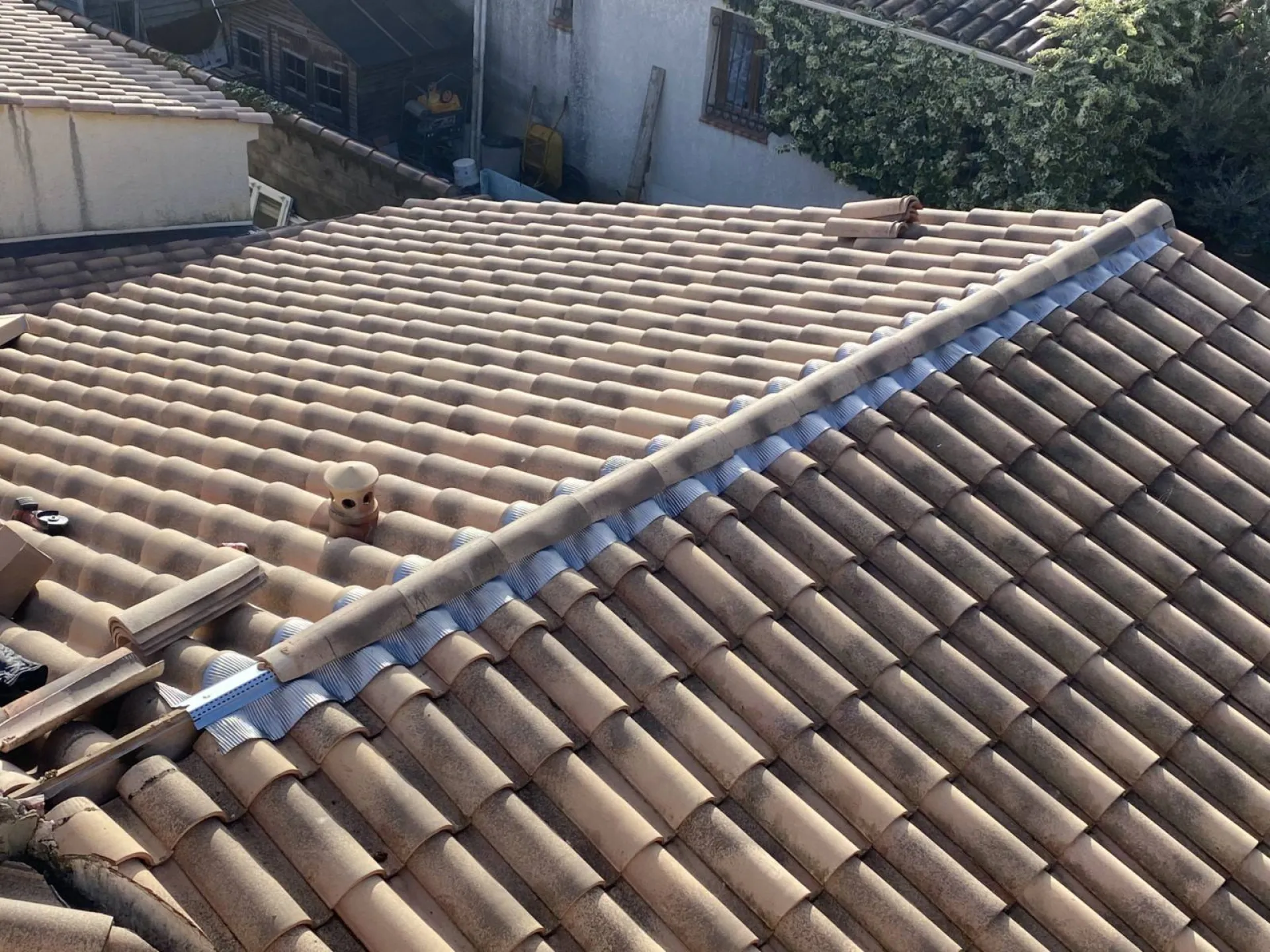 Faitage closoir sur Gardanne