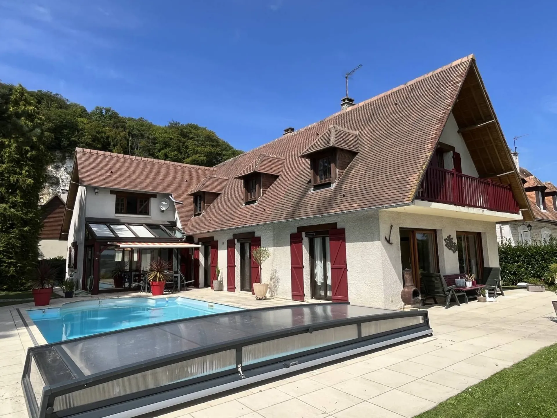 Maison individuelle T5 avec vue imprenable sur la Seine à Rives-en-Seine