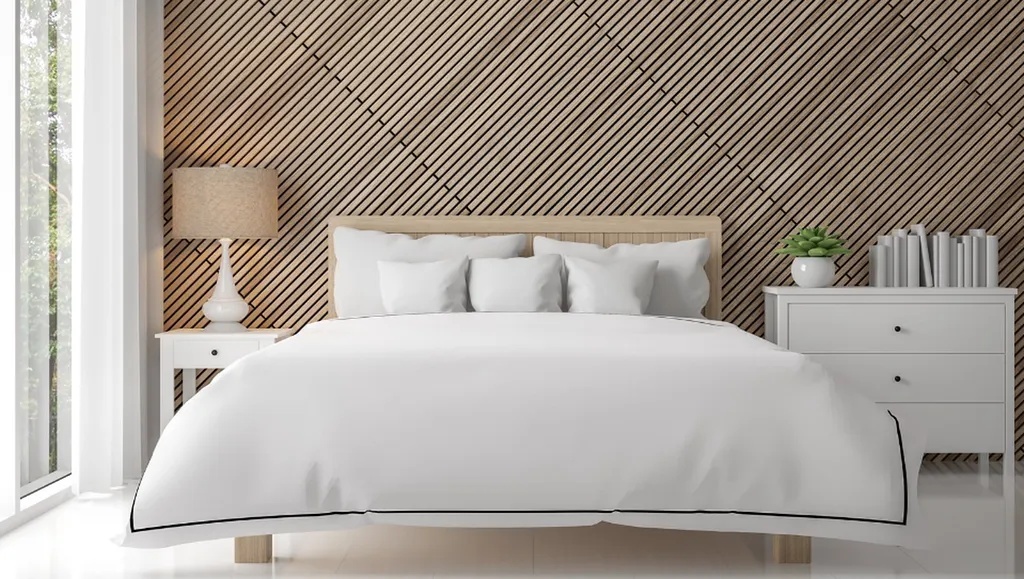 matériaux bois pour une chambre à coucher apaisante