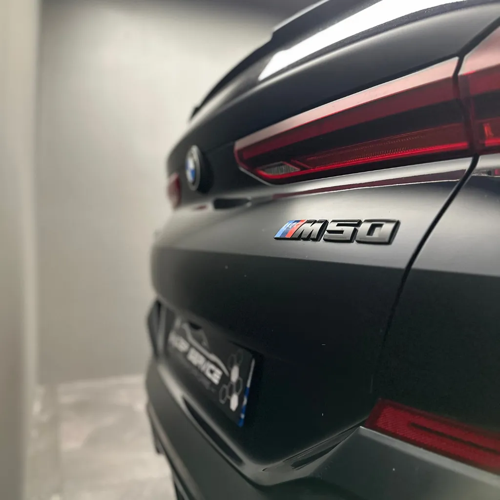 Repigmentation du cuir d'un BMW X6 M50d à Le Mans (72)