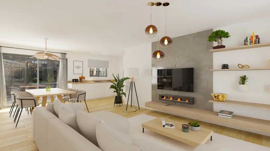 Projet de construction comprenant un terrain de 514 m² et une maison avec garage de 100m² sur la commune de Castelnau de Médoc