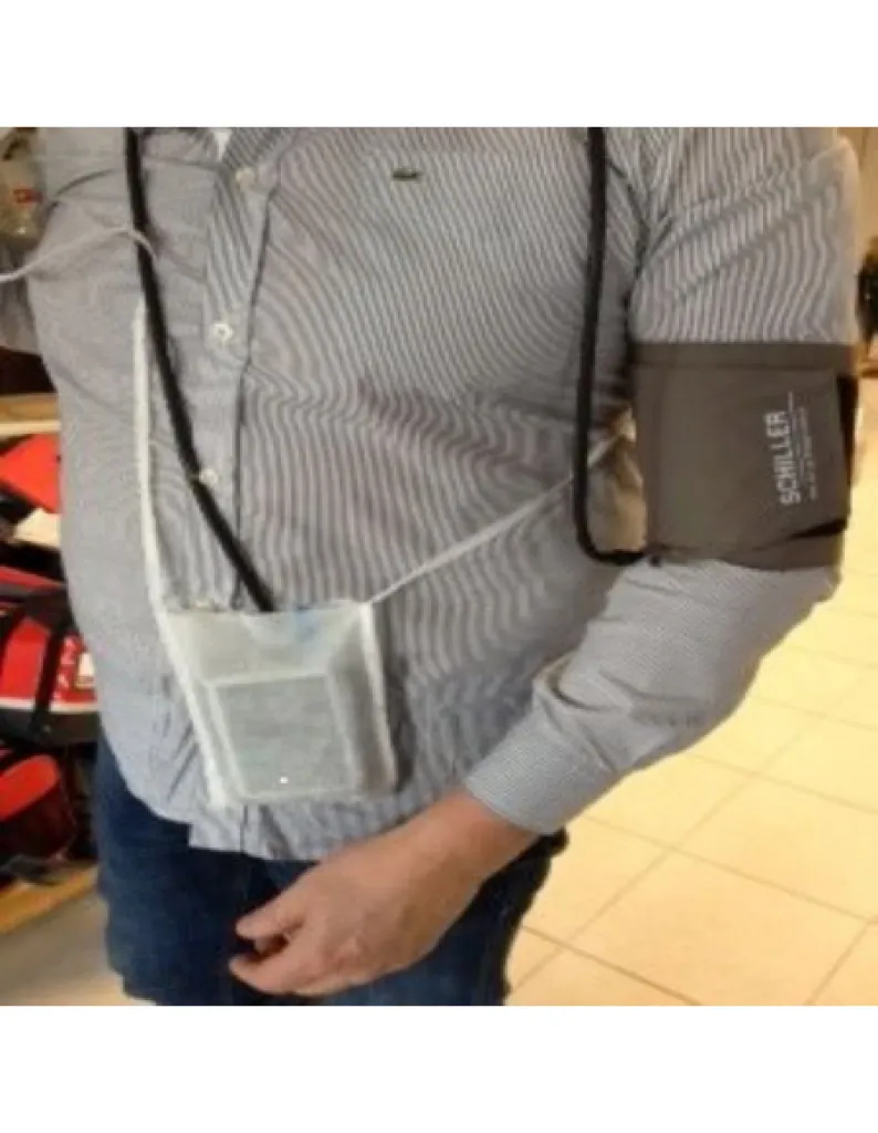 Pochette de protection pour Holter – sacoche renforcée avec sangle ajustable pour enregistreur ECG/ABPM à Valence