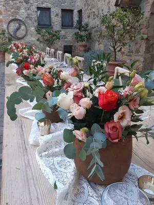 décoration de table mariage pouilles