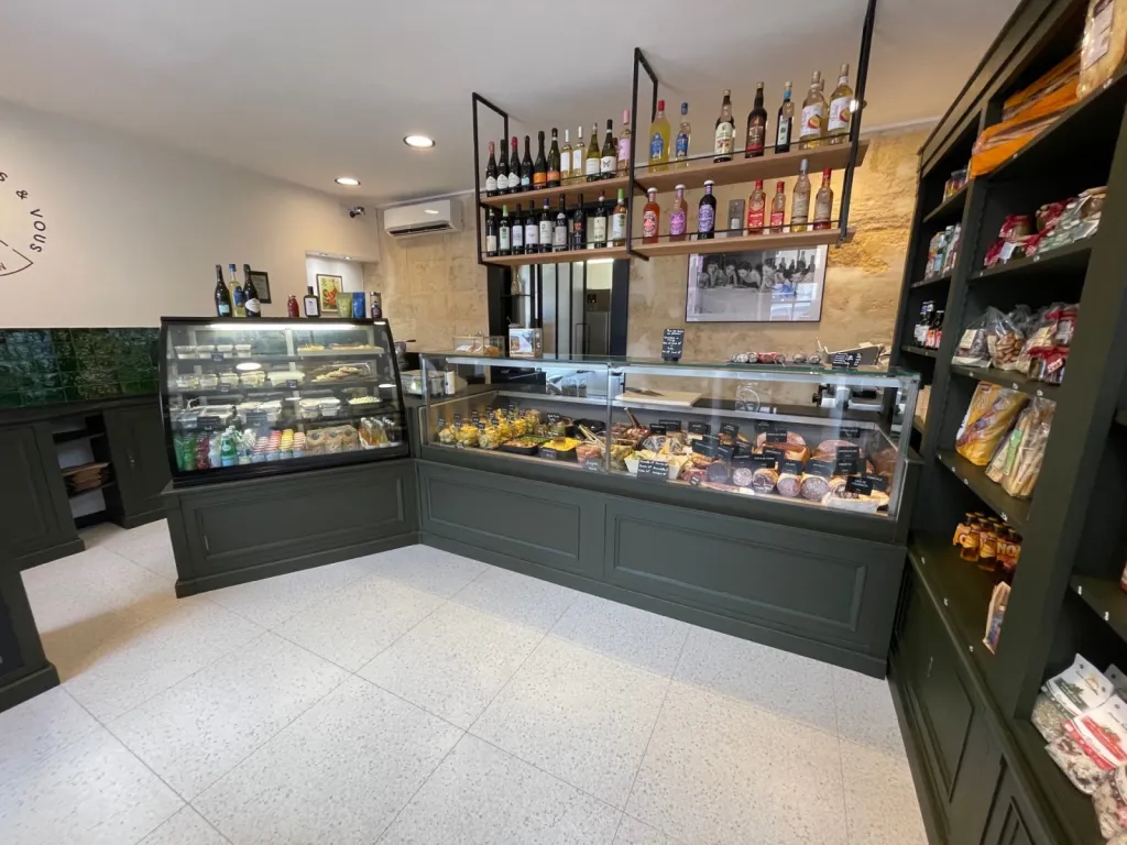 Agencement de magasins traiteur sur Bordeaux