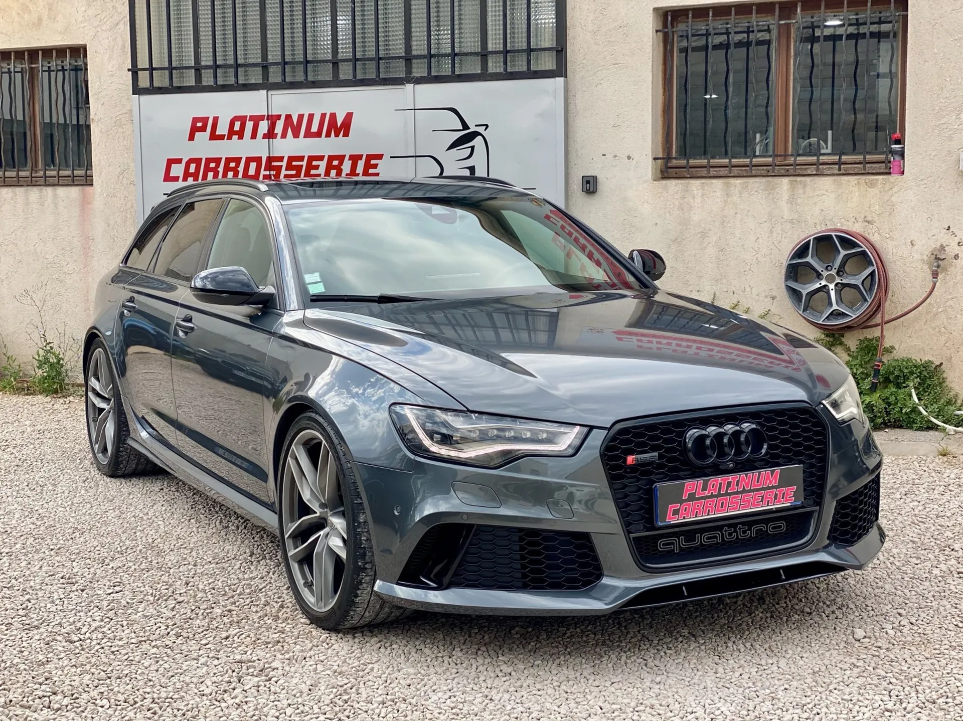 Remise à neuf Audi RS6 proche de Marseille et Cassis à Carnoux