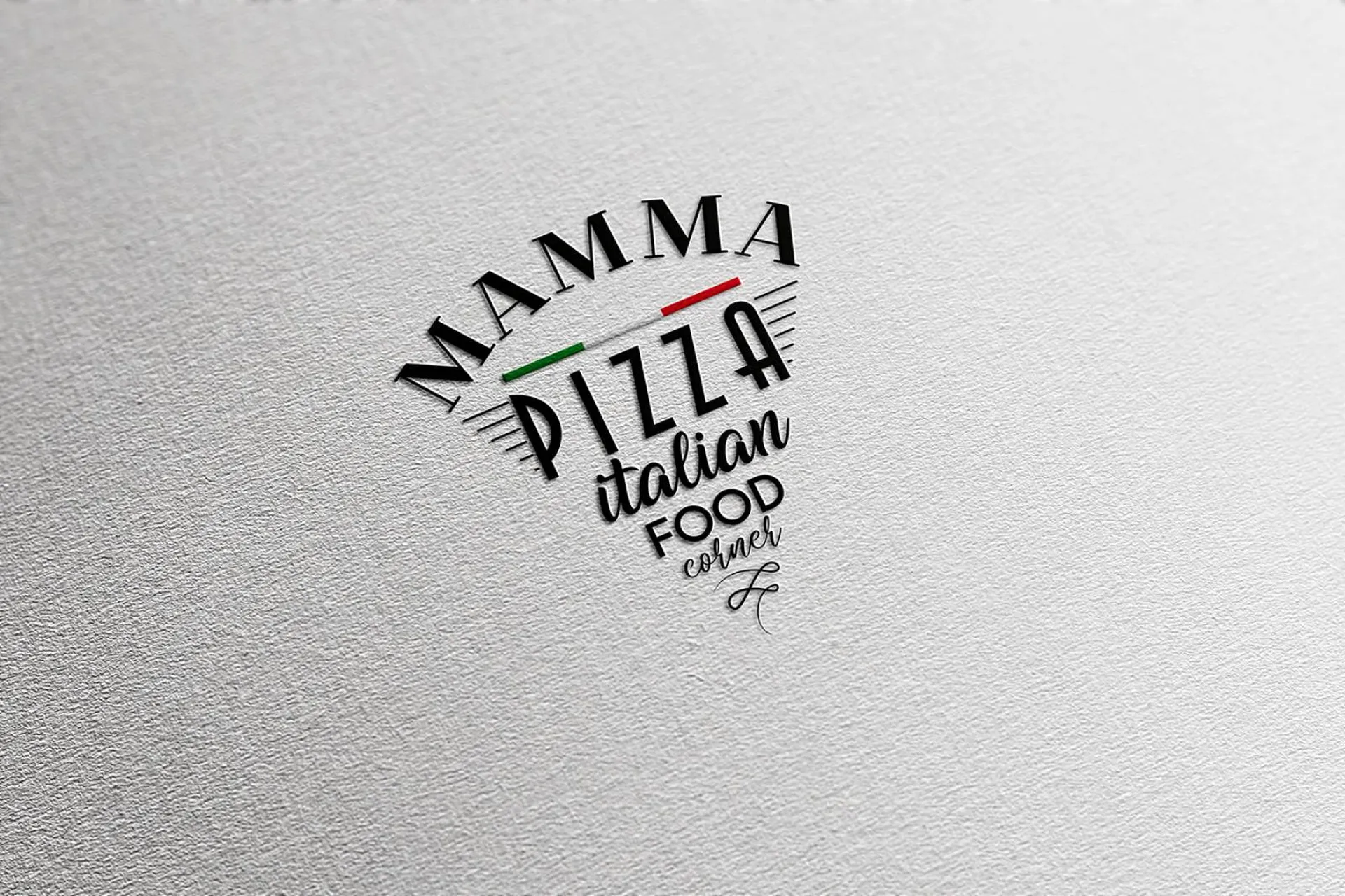 graphiste création de logo pour pizzeria 