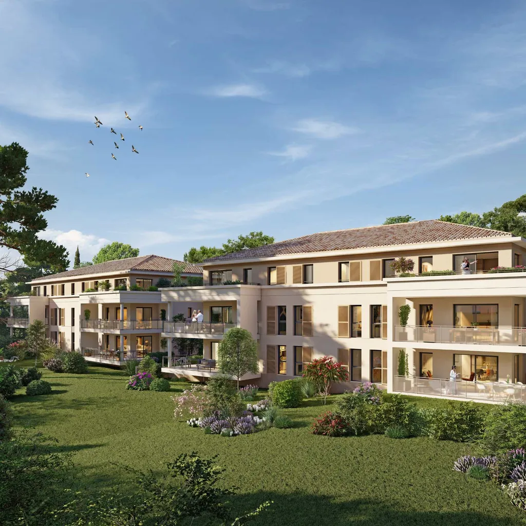 Programme immobilier neuf à Aix-en-Provence – Appartements au cœur des Collines de Cuques