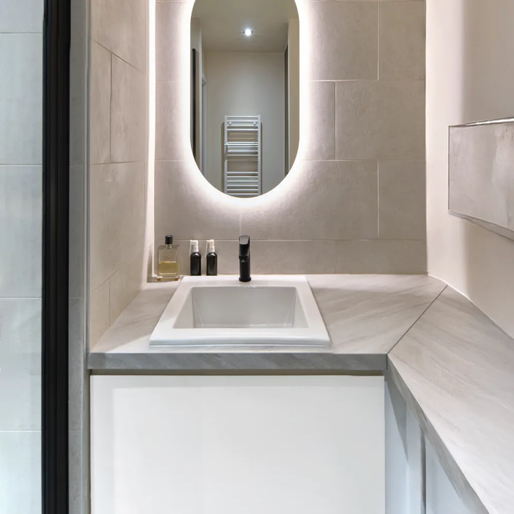 Architecte d’intérieur à Toulouse pour la rénovation d'appartements minimalistes avec isolation écologique et mobilier sur-mesure en bois massif