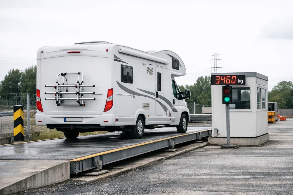 Pesage précis de camping‑car VASP sur pont‑bascule certifié : contrôle du PTAC, vérification des charges et conformité avant vente, voyage ou contrôle technique en Dordogne et Charente. Service fiable, rapide et adapté aux véhicules de loisirs