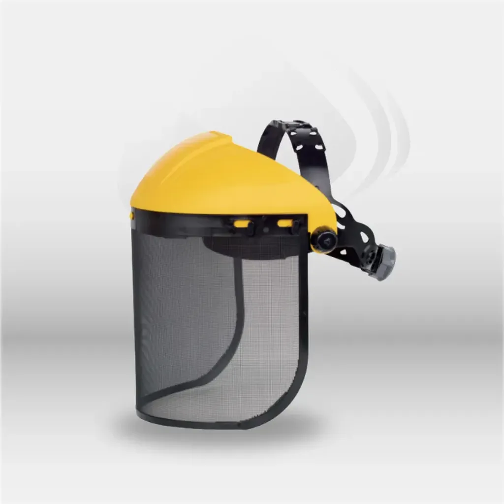 Visière de protection grillagée PICO 2 Delta Plus utilisée en milieu professionnel BTP et agriculture à Mont-de-Marsan, Landes (40), Nouvelle-Aquitaine et disponible partout en France