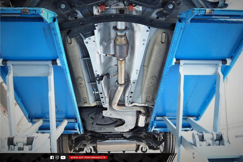 Ligne d'échappement Mountune Montpellier - Ford Focus RS Mk2 2.5 T 304cv - ADP Performance