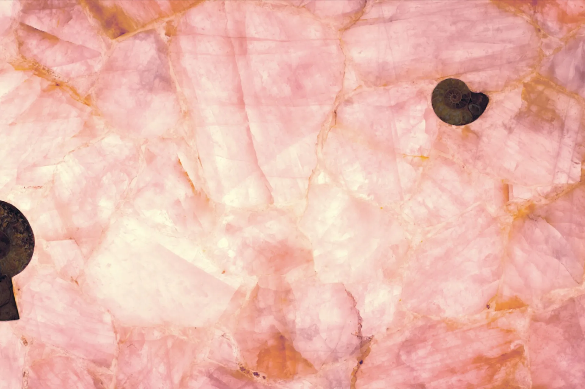 Quartz Rose rétroéclairé